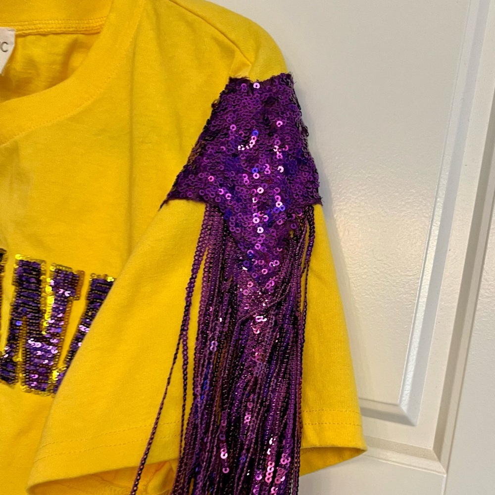 Lsu sequin t-shirt